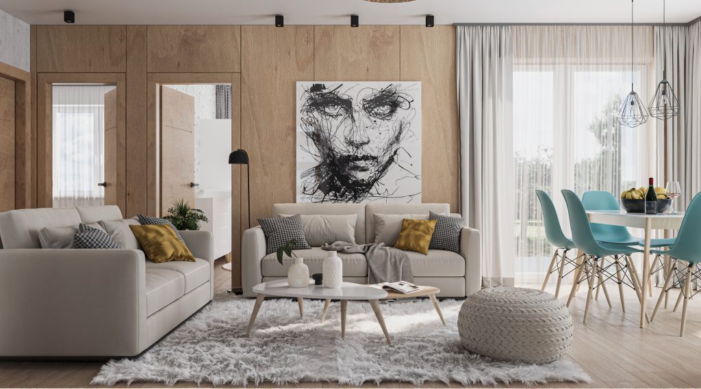 75m2 ház (3 hálószoba + nappali) normál